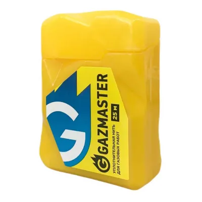 Газовая уплотнительная нить"GAZMASTER" 25м блистер
