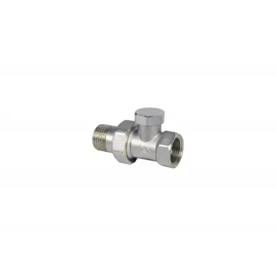 Клапан радиат. настроечный DN15x20 PN10 прямой /е-конус 1/2х3/4'' п/6-гранник НР VARMEGA VM10302