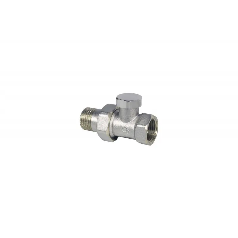 Клапан радиат. настроечный DN15x20 PN10 прямой /е-конус 1/2х3/4'' п/6-гранник НР VARMEGA VM10302