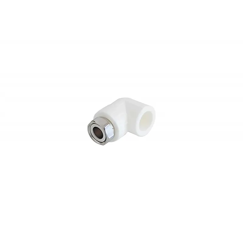 Колено с накидной гайкой 20*3/4белый VALTEC (VTp.758.0.02005)