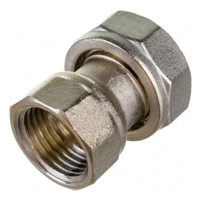 Полусгон прямой с накидной гайкой, 3/4"x1/2" вн.-нар. (VTr.613.N.0504)