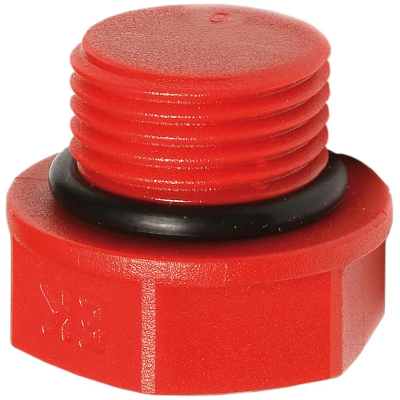 Заглушка короткая с нар.резьбой 1/2 "EKOPLASTIK" (ZAGXXXXXXX)
