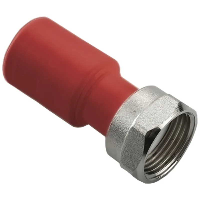 Муфта ПП-н/гайка 40-1 1/4" PN25 противопож.  зеленая AntiFire 34041